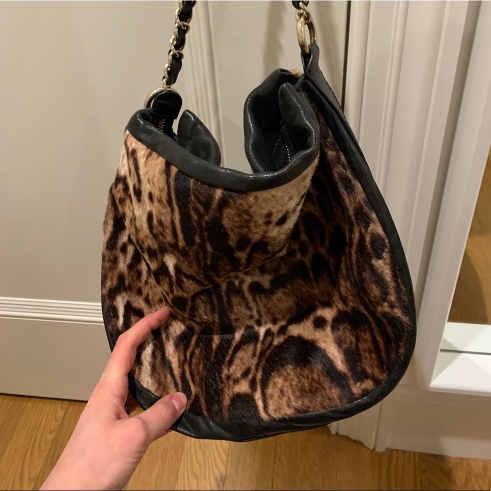 Sondra Roberts calf hair bag